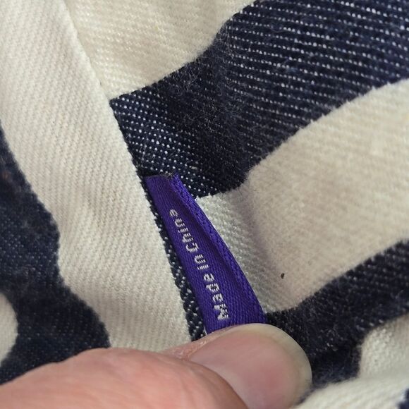 ALI GOLDEN Brown and Black Suede Tote Bag Reversible - Picture 16 of 16